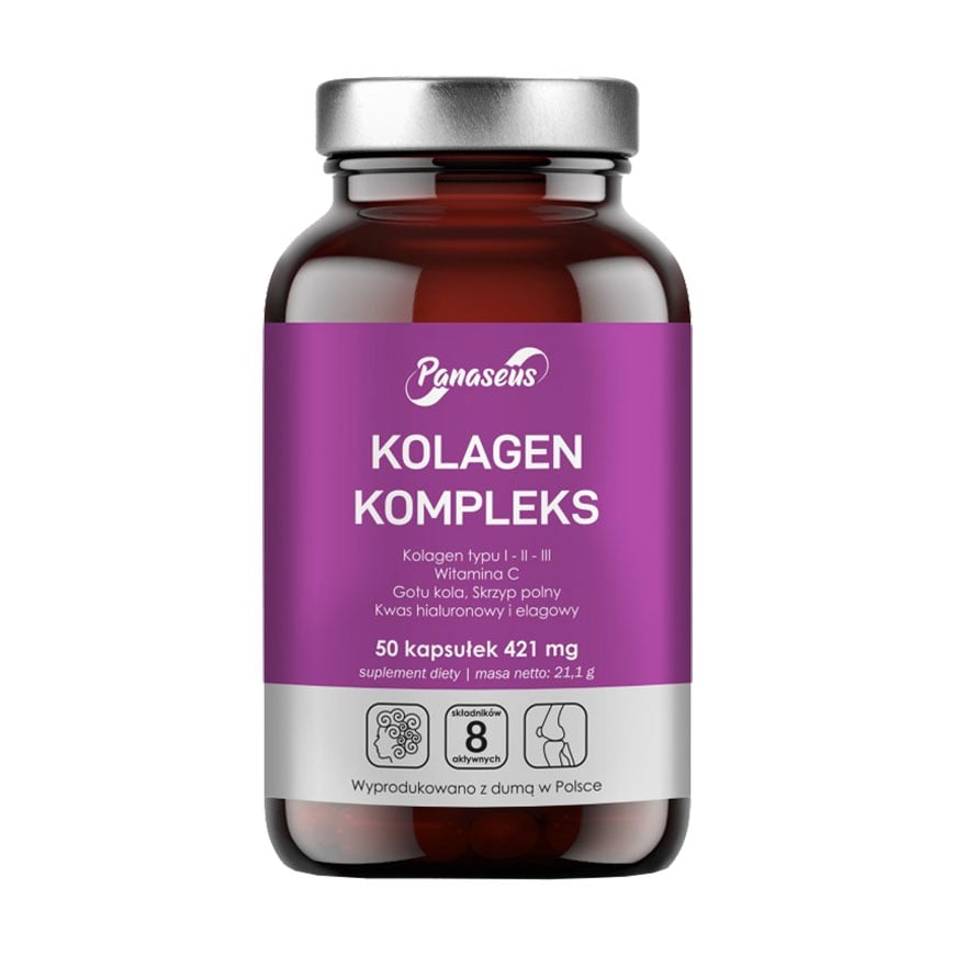 Колагеновий комплекс Panaseus Collagen Complex 421 мг, 50 капсул